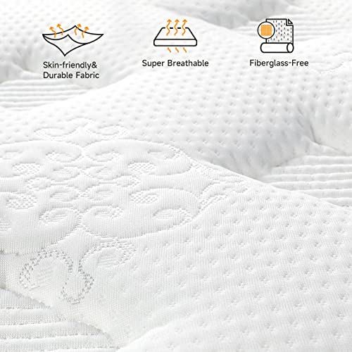 Full Size 12 Inch Hybrid Innerspring Memory Foam Mattress T900502
