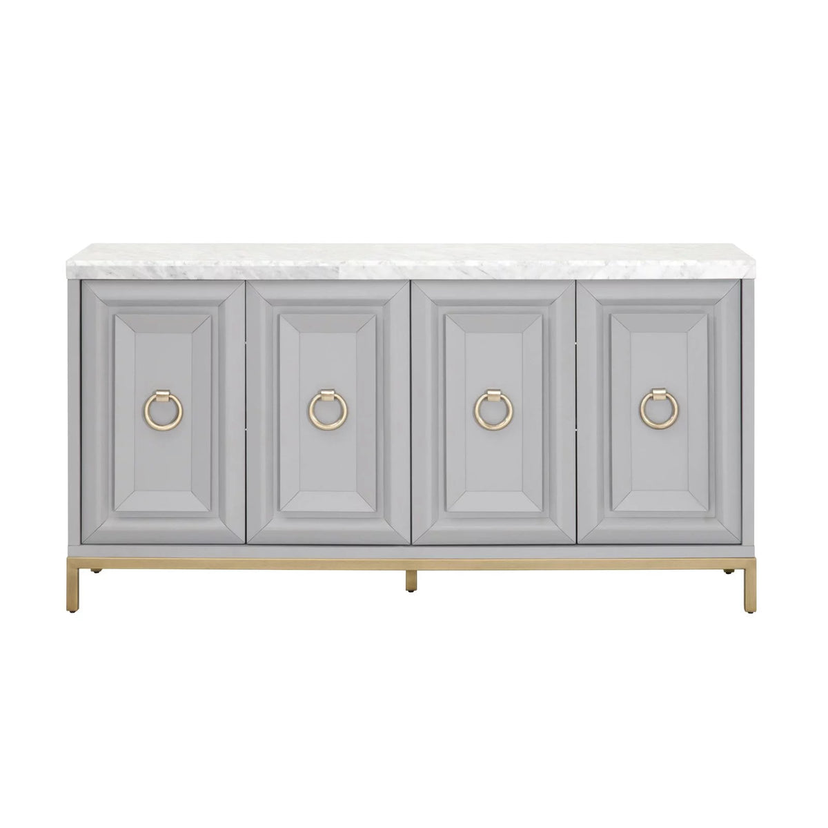 Gray Wood Sideboard W10783