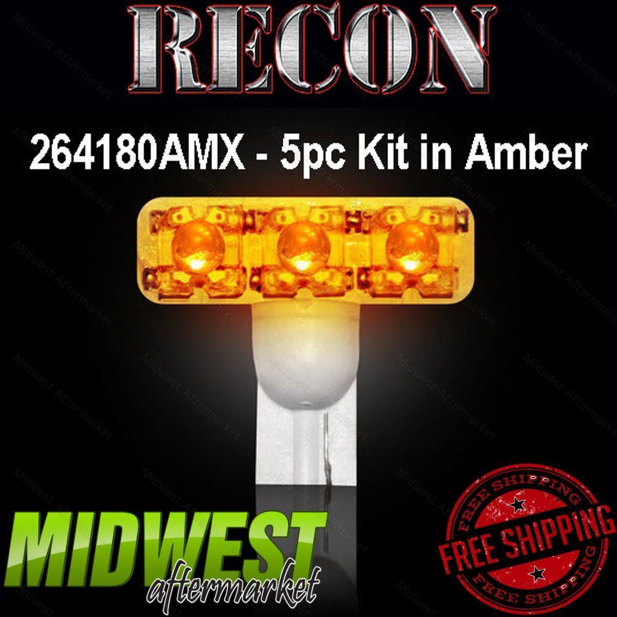 Amber High-Power 1-Watt LED Cab Light Bulbs A145319