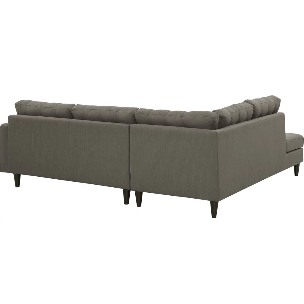 Grey Fabric Sectional Sofa C1497