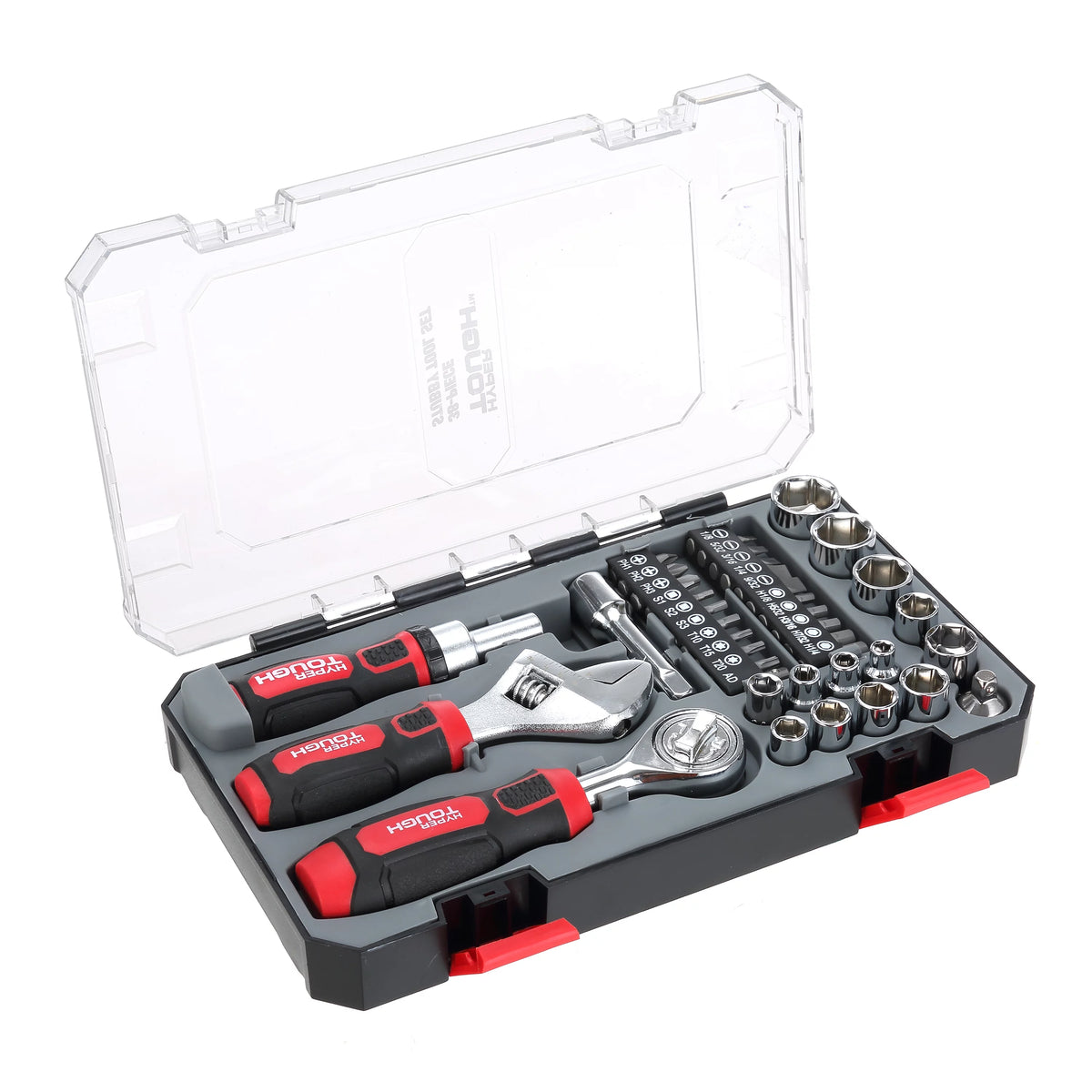 38 Piece Stubby Wrench and Socket Set J18799