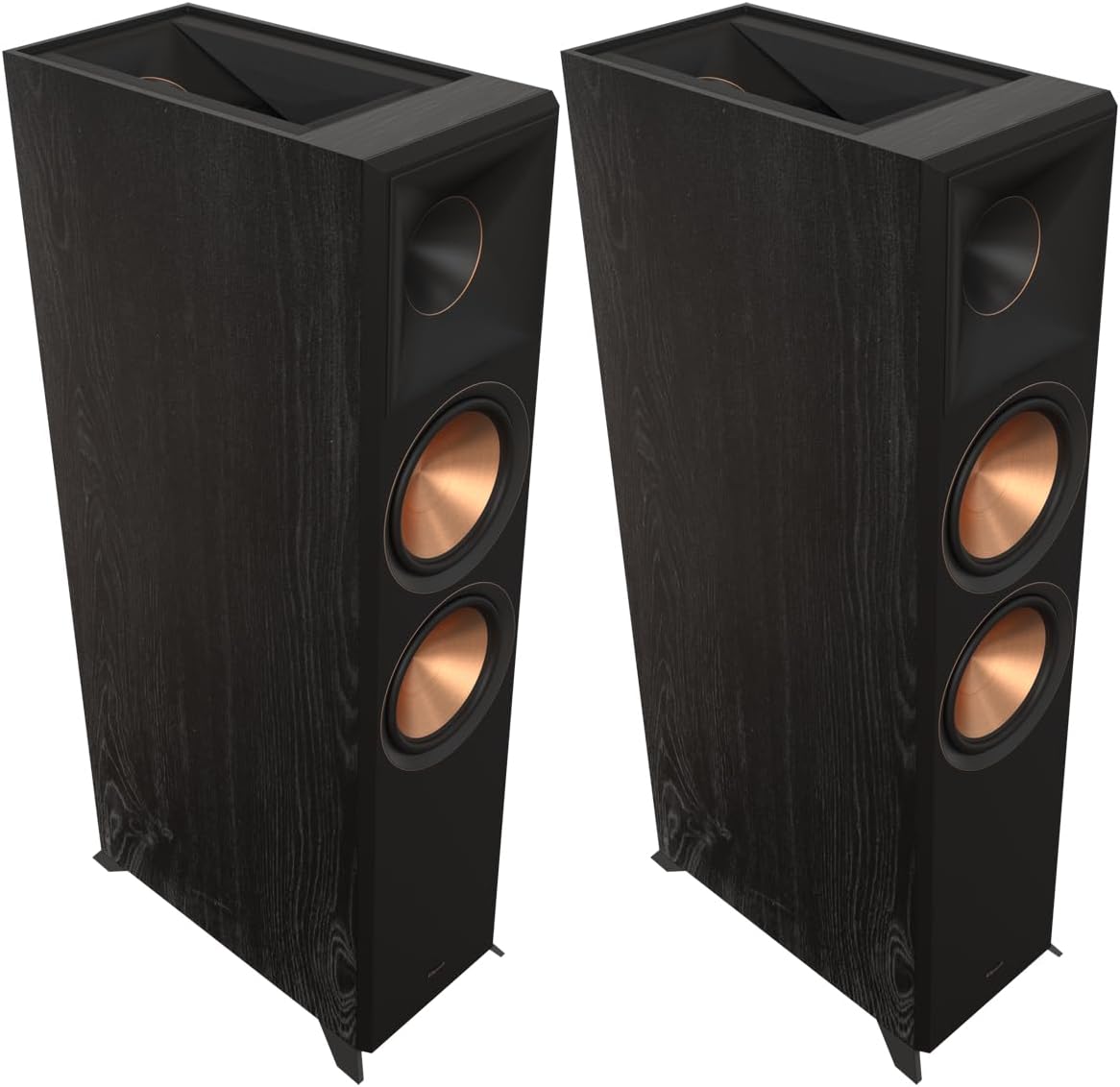 Ebony Floorstanding Speakers with Speaker Wire P29053