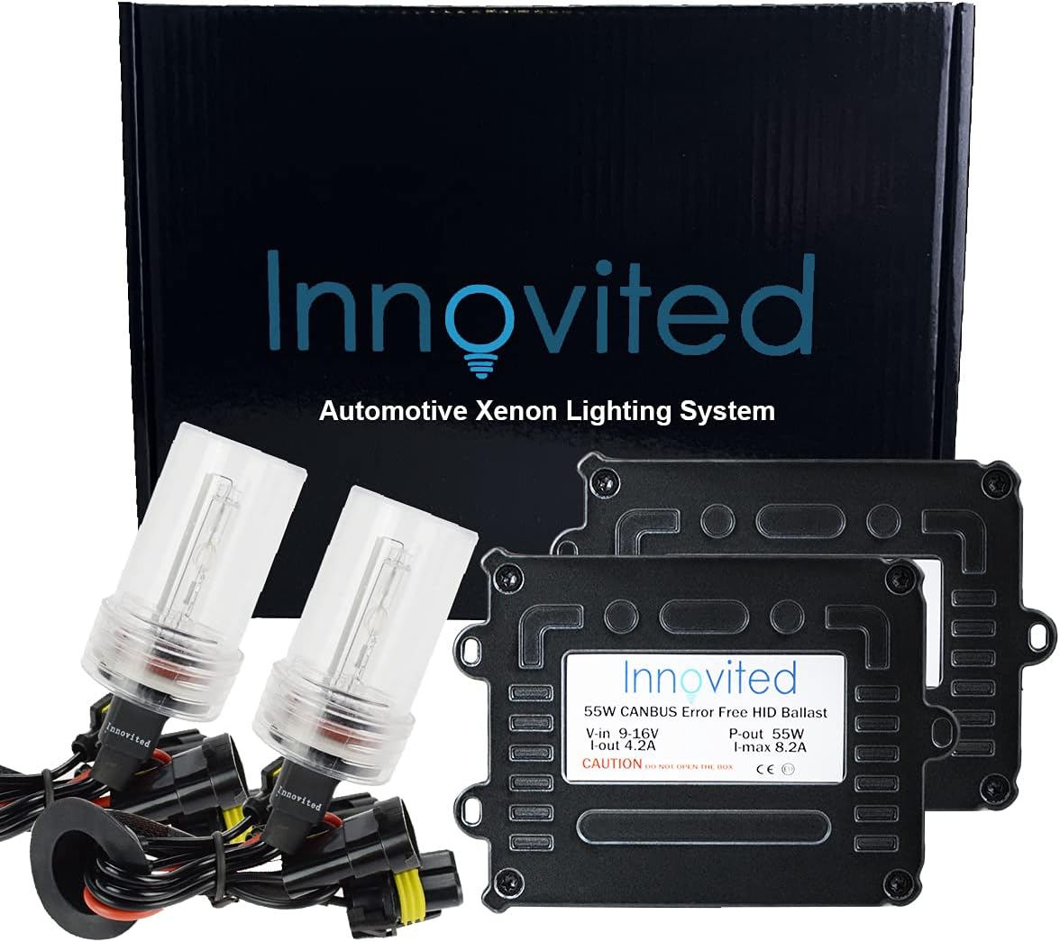 H11 H9 H8 30000K HID Xenon Bulb with 55W Canbus Digital Ballast Deep Blue Pack of 2 Q319503