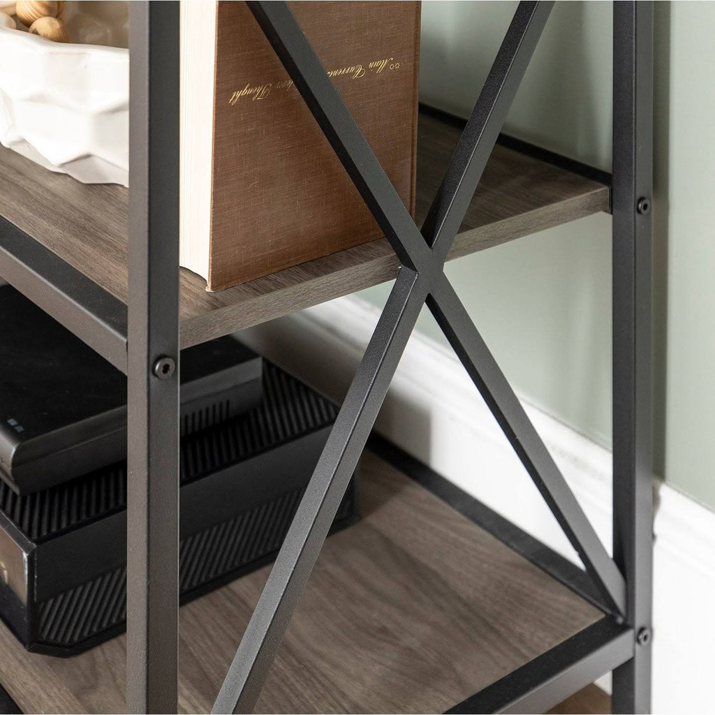 60-Inch X-Frame Bookshelf D33329
