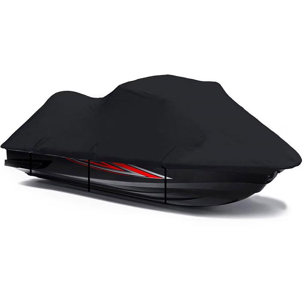 Black 600 Denier Jet Ski Watercraft Cover A2438