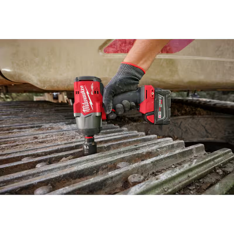 18V Lithium-Ion Brushless Cordless 1/2 in. Impact Wrench with Friction Ring Kit C544