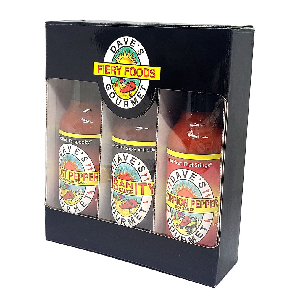 Super Hot Sauce Gift Set 3-Pack 5 Oz. Each I63531