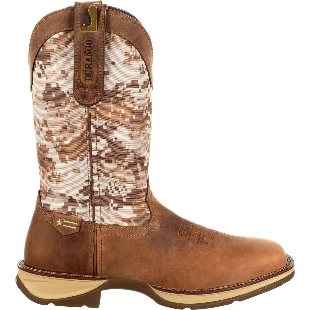 Brown Desert Camo Work Boots L978018
