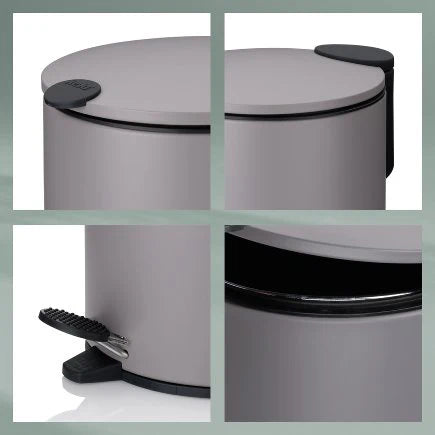 Light Grey 3L Dust Bin Mats O2412