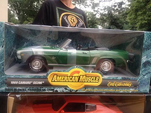 1969 Camaro SS396 Convertible Green 1/18 Diecast N5190