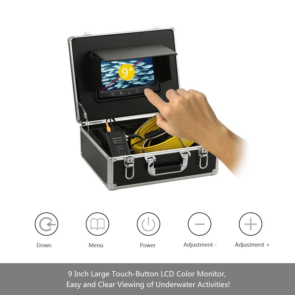 30m Drain Pipe Sewer Inspection Camera B449