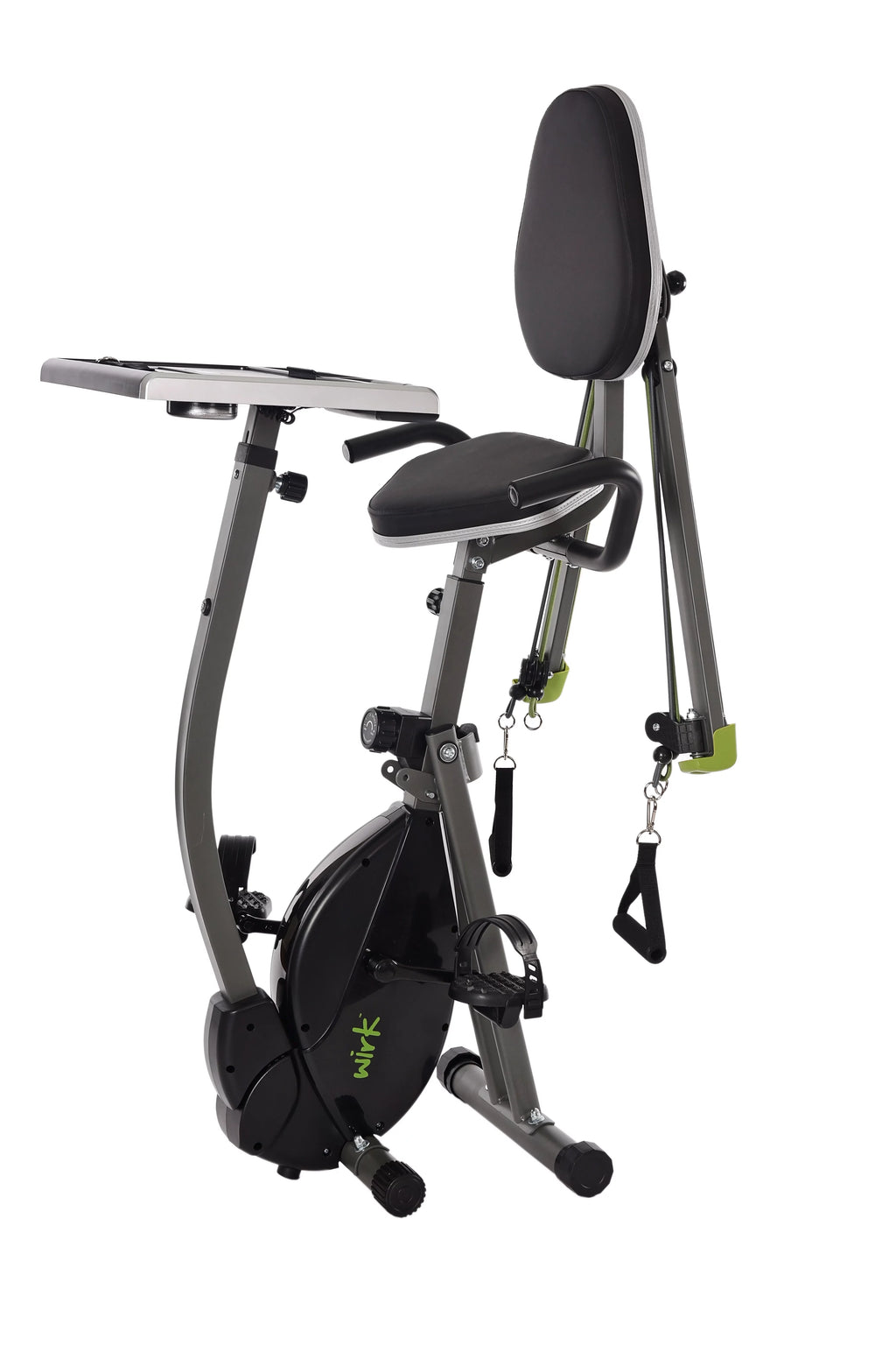 Upright Exercise Bike Workstation and Standing Desk R478026
