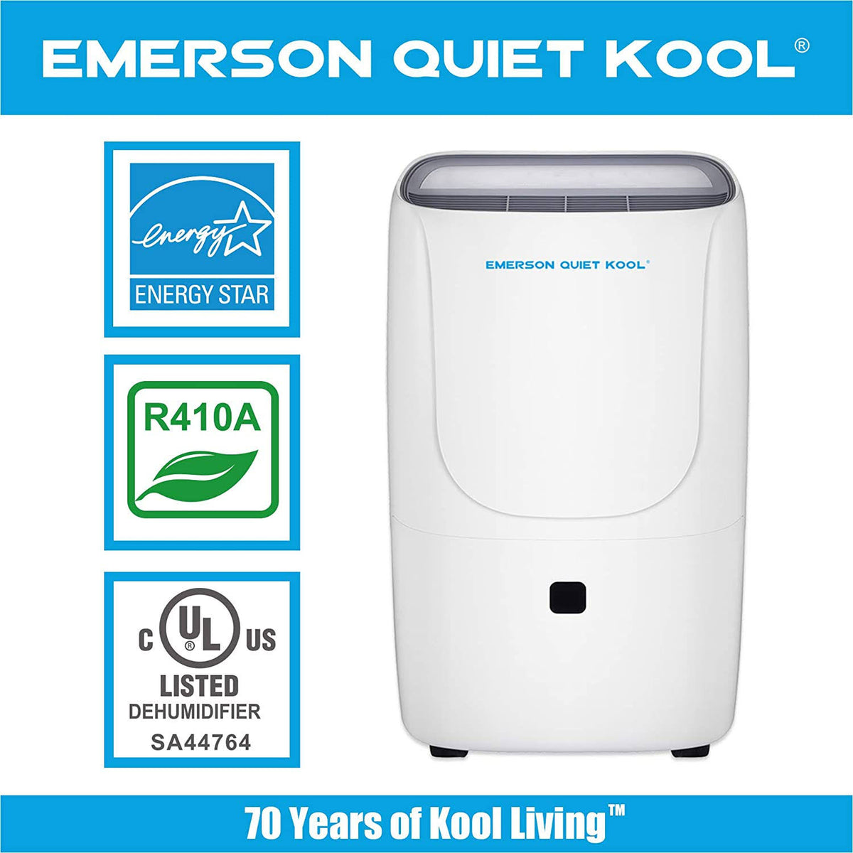 50 Pint Portable Home Dehumidifier L680