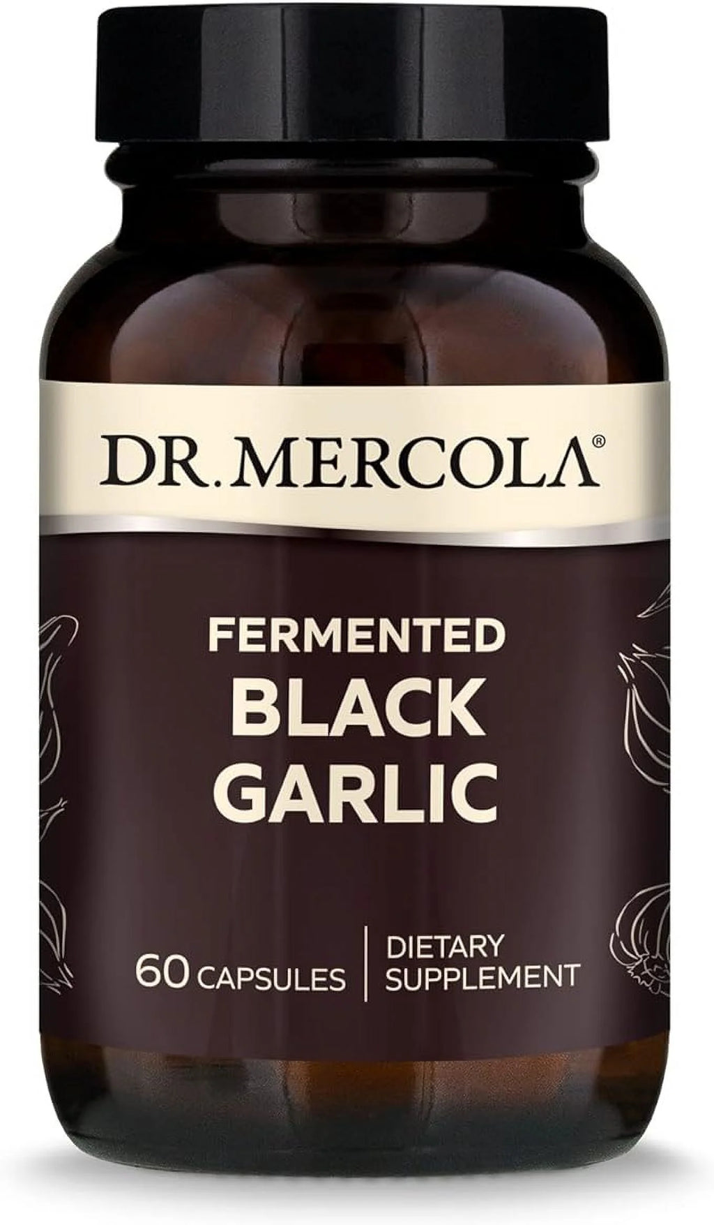 Fermented Black Garlic 60 Capsules Dietary Supplement E812038