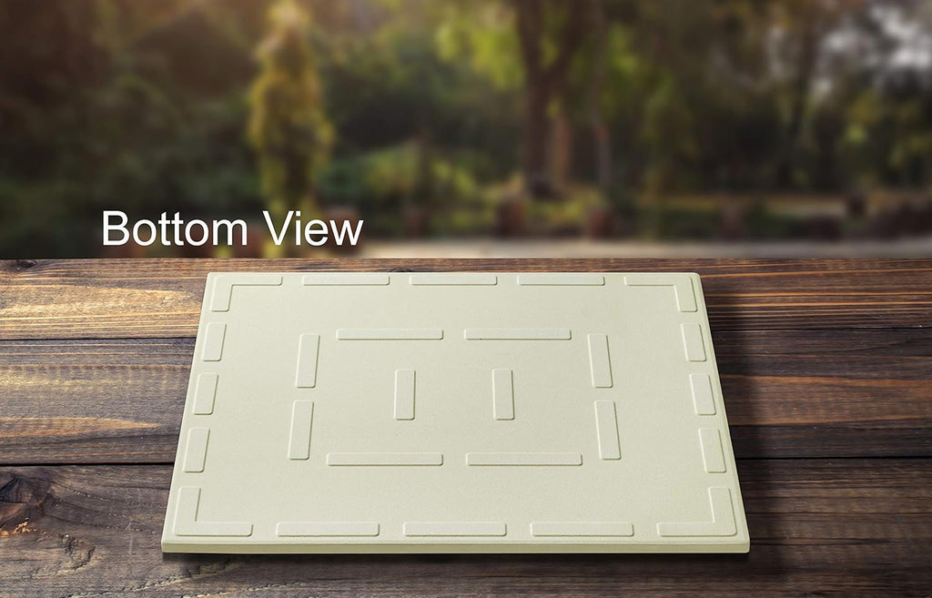 16" Rectangular Cordierite Pizza Stone (2 Pack) M9114