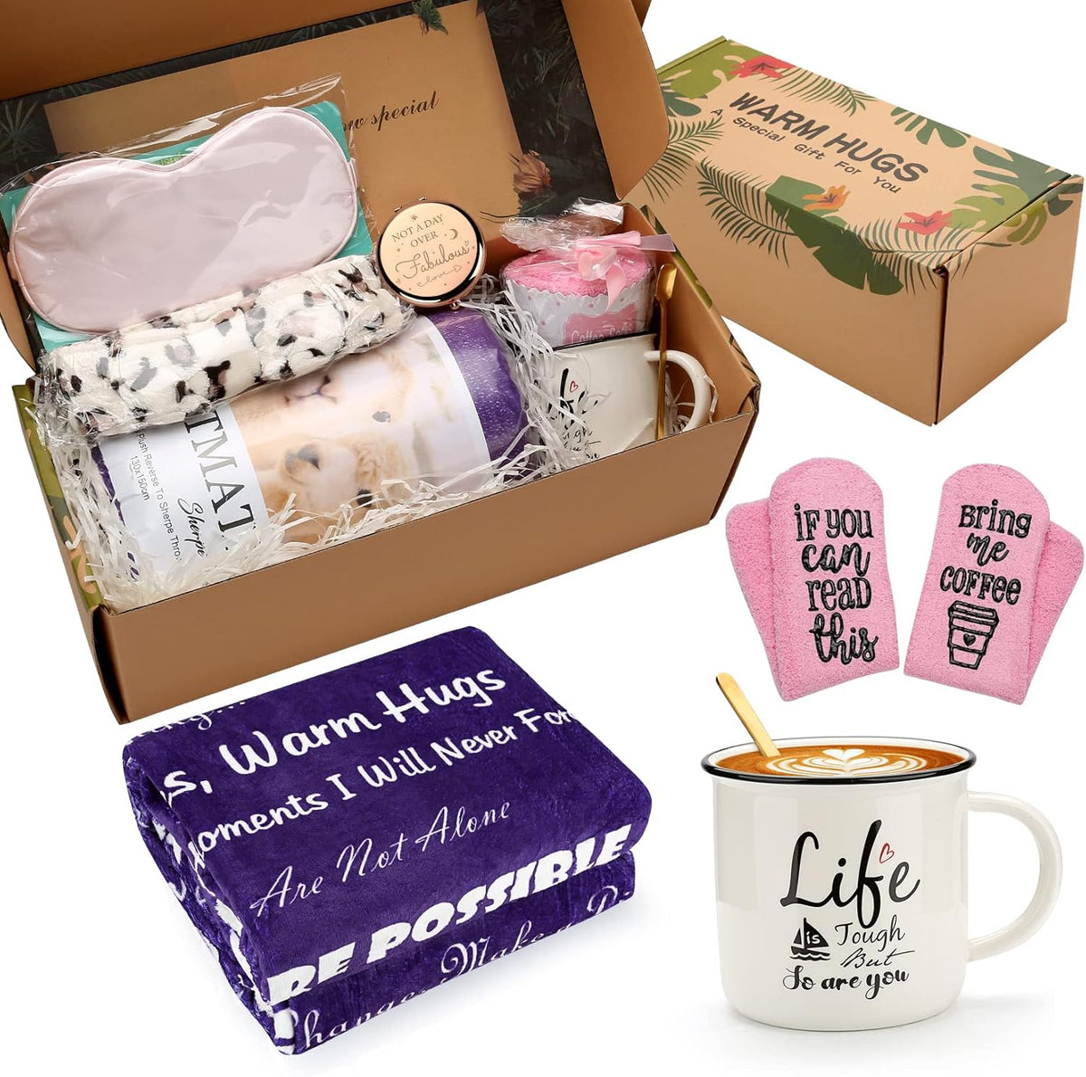 Warm Hugs Gift Throw Blanket R3720