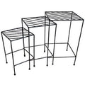 Lattice Nesting Plant Tables, Set of 3 C197140