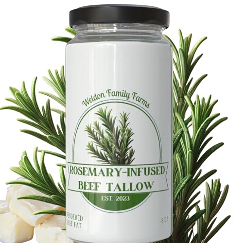Rendered Beef Tallow, 2 pack, Grass fed, 16oz Total X46455