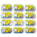 Canned Cod Liver In Own Oil 4.3oz Pack of 12 X94967