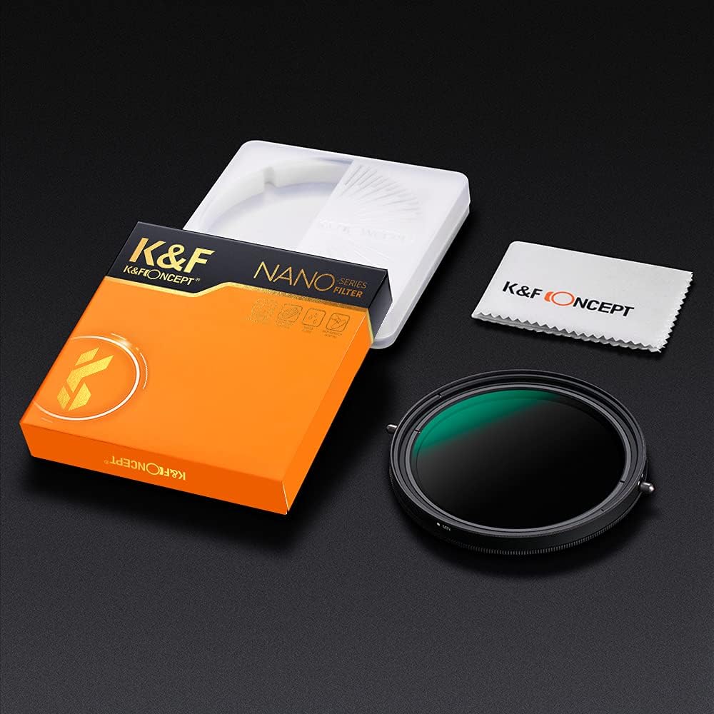 58mm Variable ND and CPL 2 in 1 Camera Lens Filter U933715