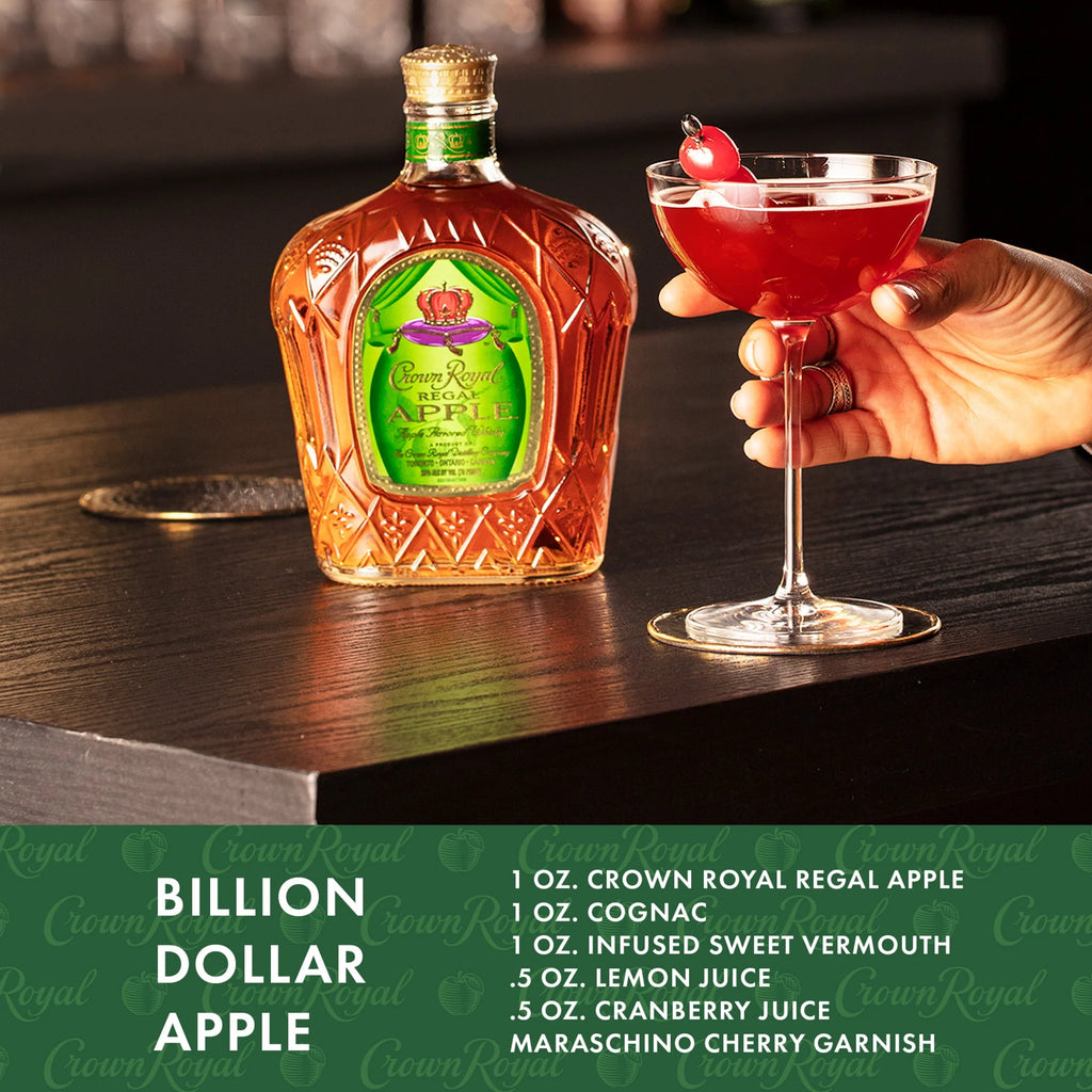 Regal Apple Flavored Whisky, 750 mL, 35% ABV O555