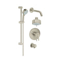 Brushed Nickel Shower System Y624