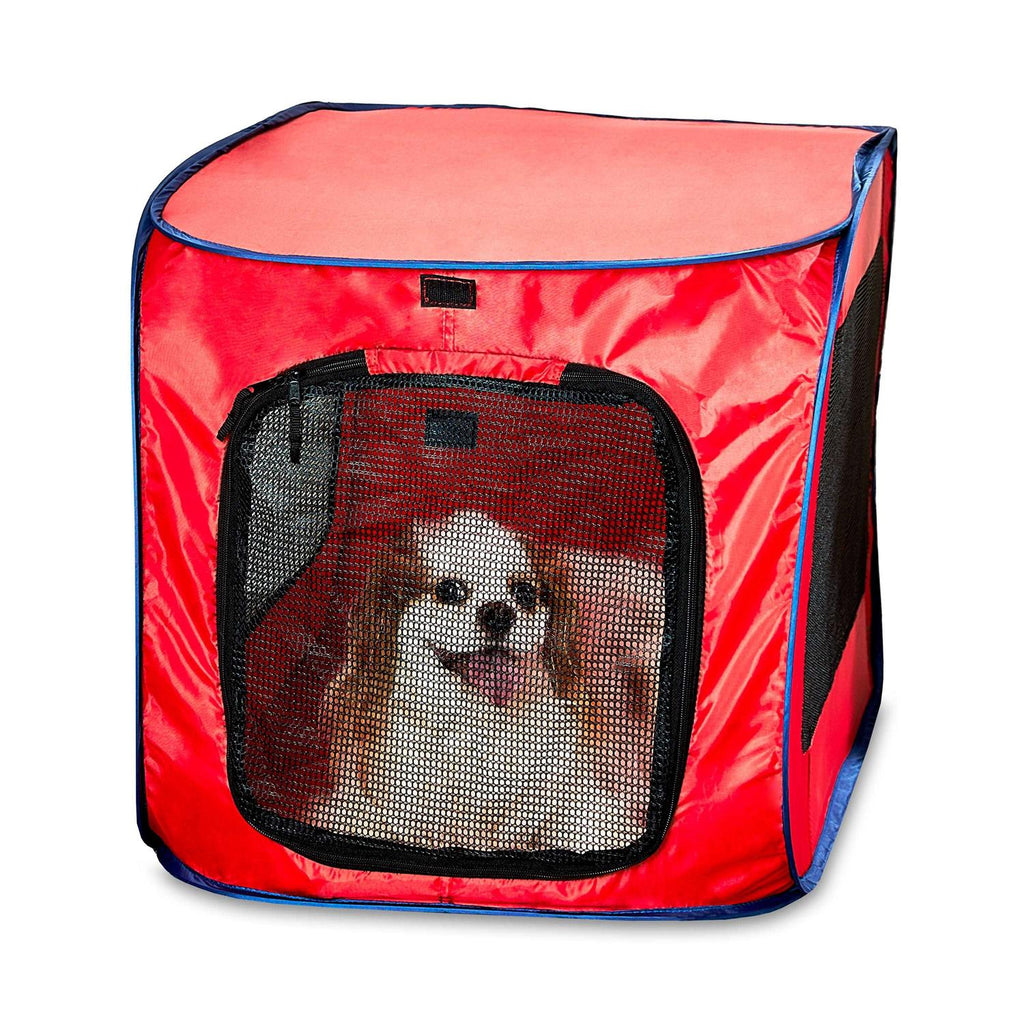 Soft-Sided 32 inch Pop-up Mesh Pet Kennel P492689