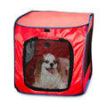 Soft-Sided 32 inch Pop-up Mesh Pet Kennel P492689