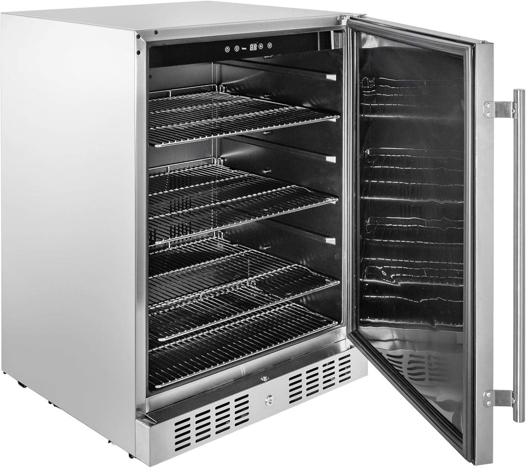 Silver 5.5 cu.ft. Beverage Cooler Refrigerator C14793
