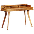 Sheesham Wood Writing Desk with 3 Storage Compartments and 1 Drawer E875