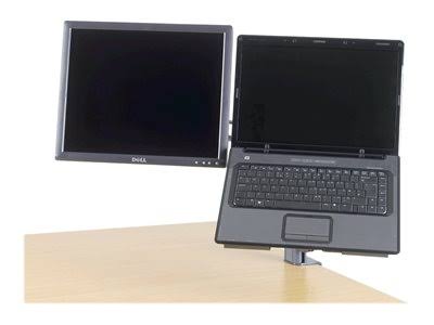 Charcoal Dual Monitor Arm W788