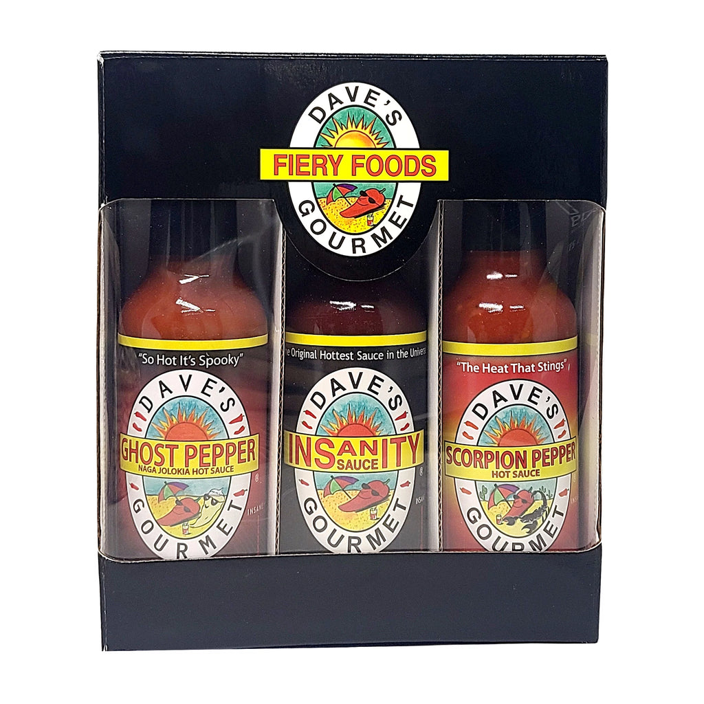 Super Hot Sauce Gift Set 3-Pack 5 Oz. Each I63531