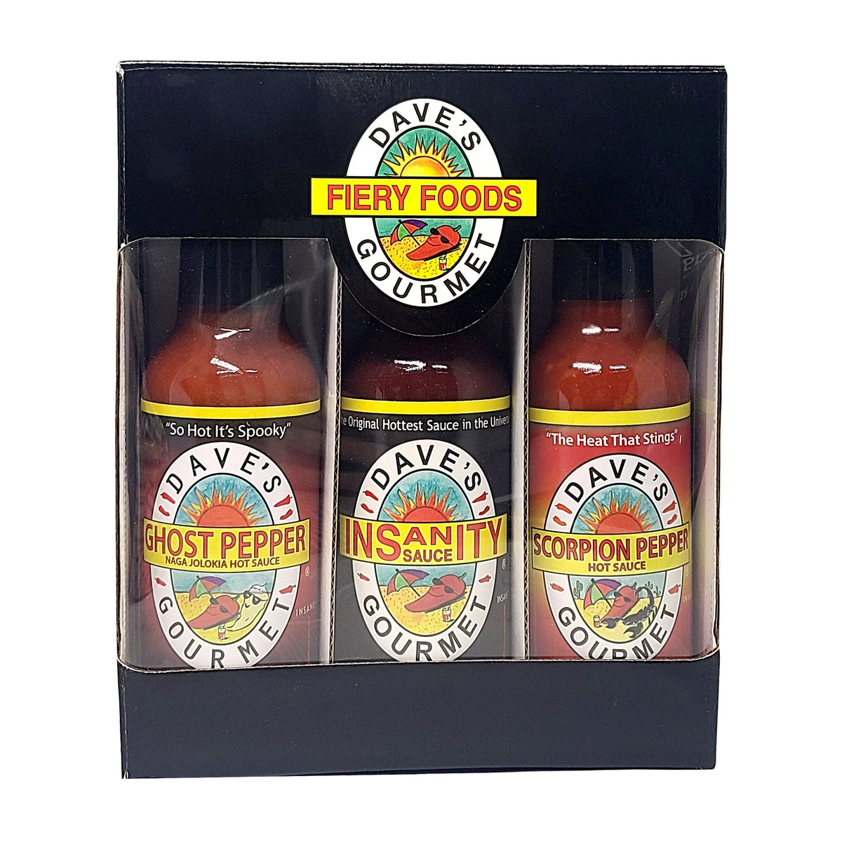 Super Hot Sauce Gift Set 3-Pack 5 Oz. Each I63531