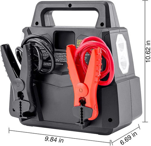 12V Portable Car Jump Starter USB Power Bank Charger Y91974