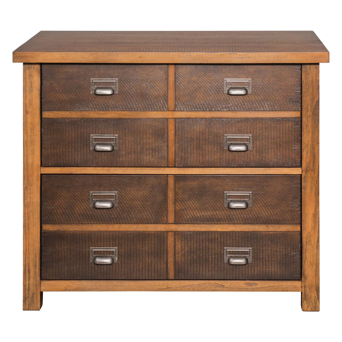Wood Lateral File With Legal/Letter File Drawer Brown J911429