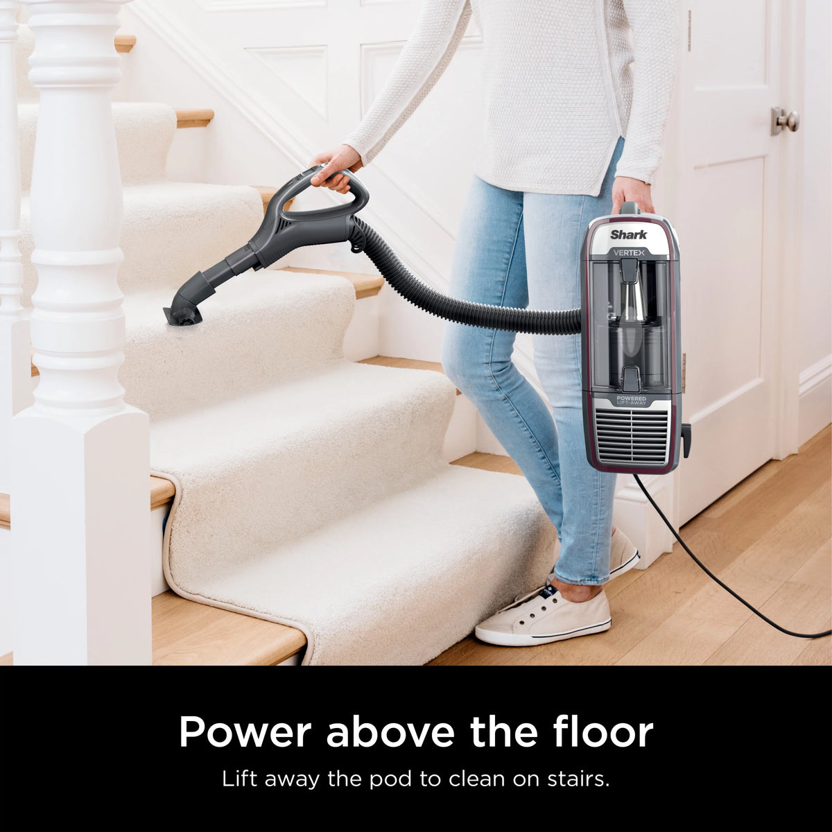 Upright Multi Surface Vacuum Cleaner with Self-Cleaning Brushroll J363700