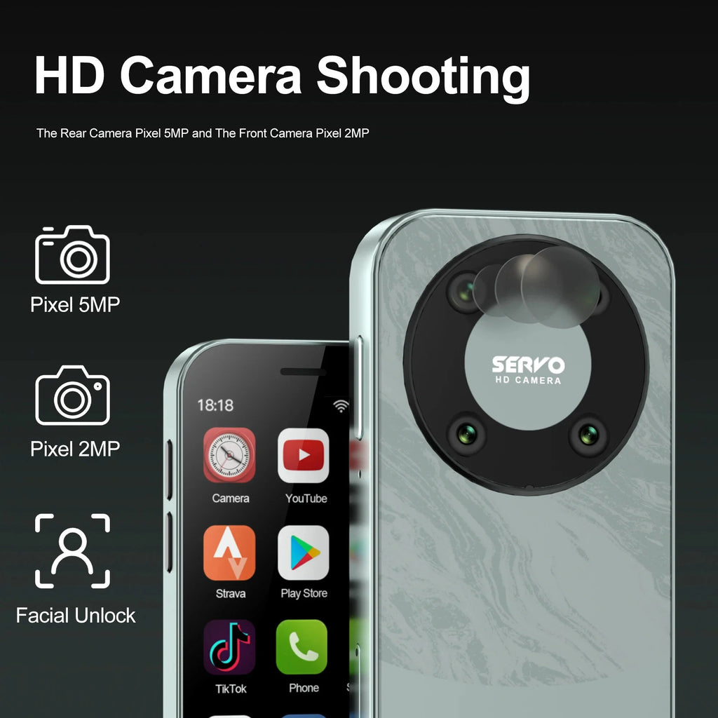 3.0" HD Display 4G LTE Mini Smartphone H958