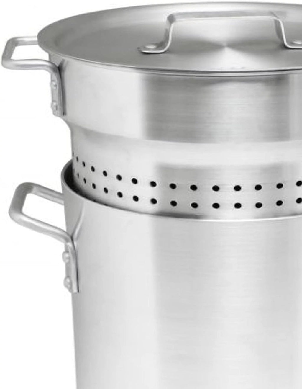 3 Piece 12 qt. Aluminum Pasta Cooker E274
