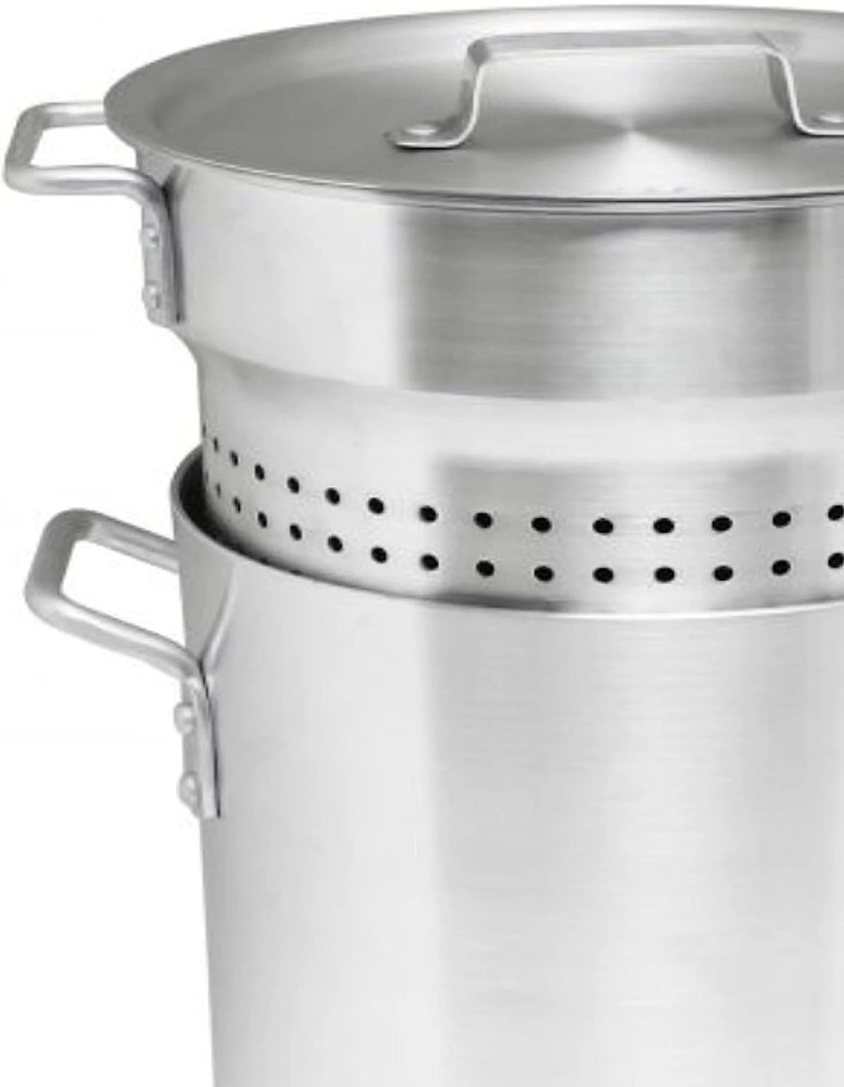 3 Piece 12 qt. Aluminum Pasta Cooker E274