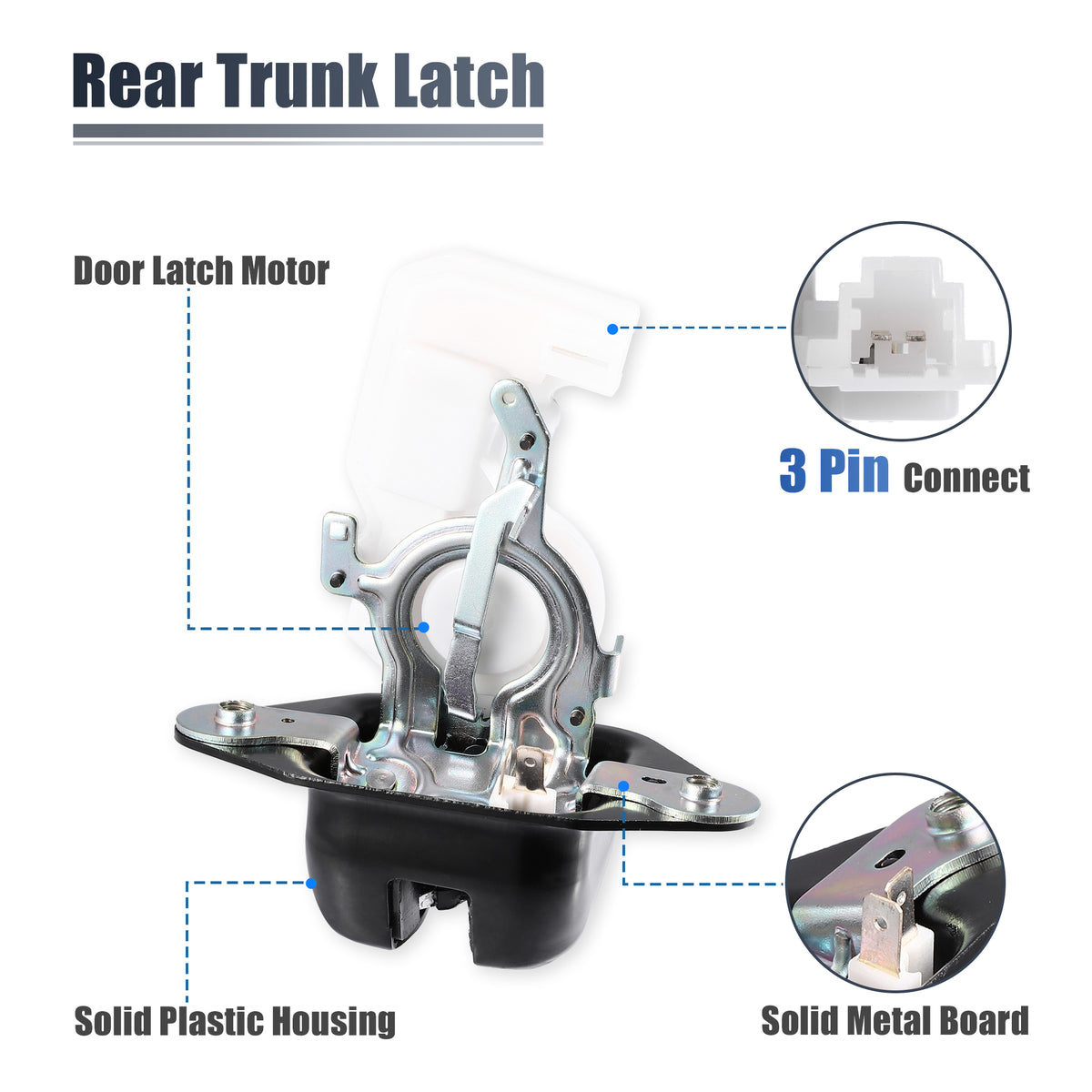 Rear Tailgate Door Latch Actuator for Honda CRV 07-11 F852