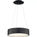 Black 1-Light LED Pendant T9928
