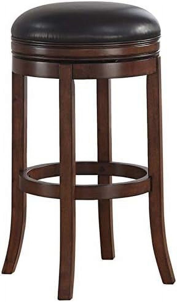 Medium Walnut Counter Stool Y1888