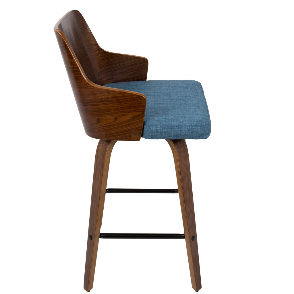 Beige 26-inch Counter Stool Set of 2 E899411