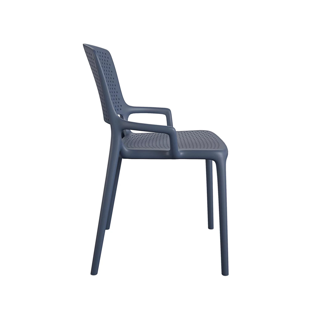 Navy Resin Stacking Chair 2-Pack B4128