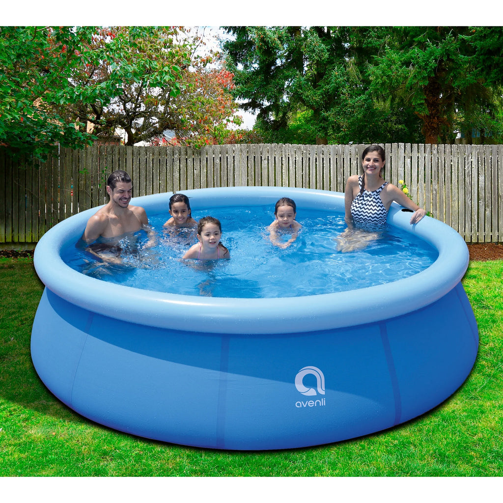 10 Ft x 30 In Inflatable Swimming Pool V169001
