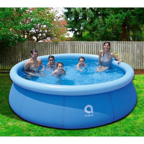 10 Ft x 30 In Inflatable Swimming Pool V169001