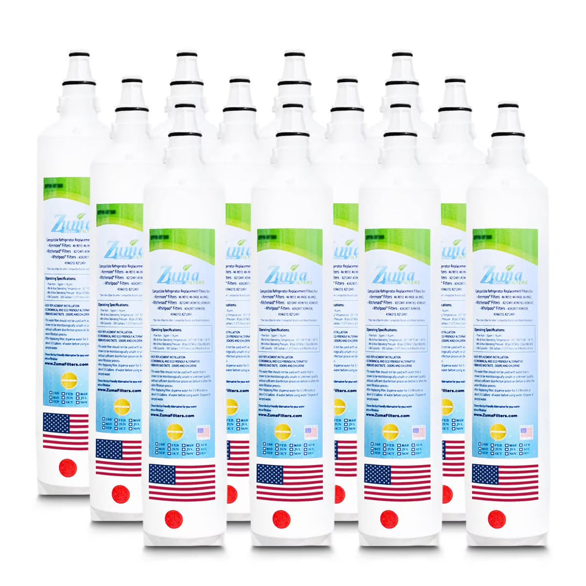 12 Pack Water Filters H552646