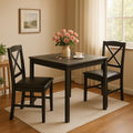 Mid-Century Modern 3-Piece Dining Table Set with 2 Chairs E83099