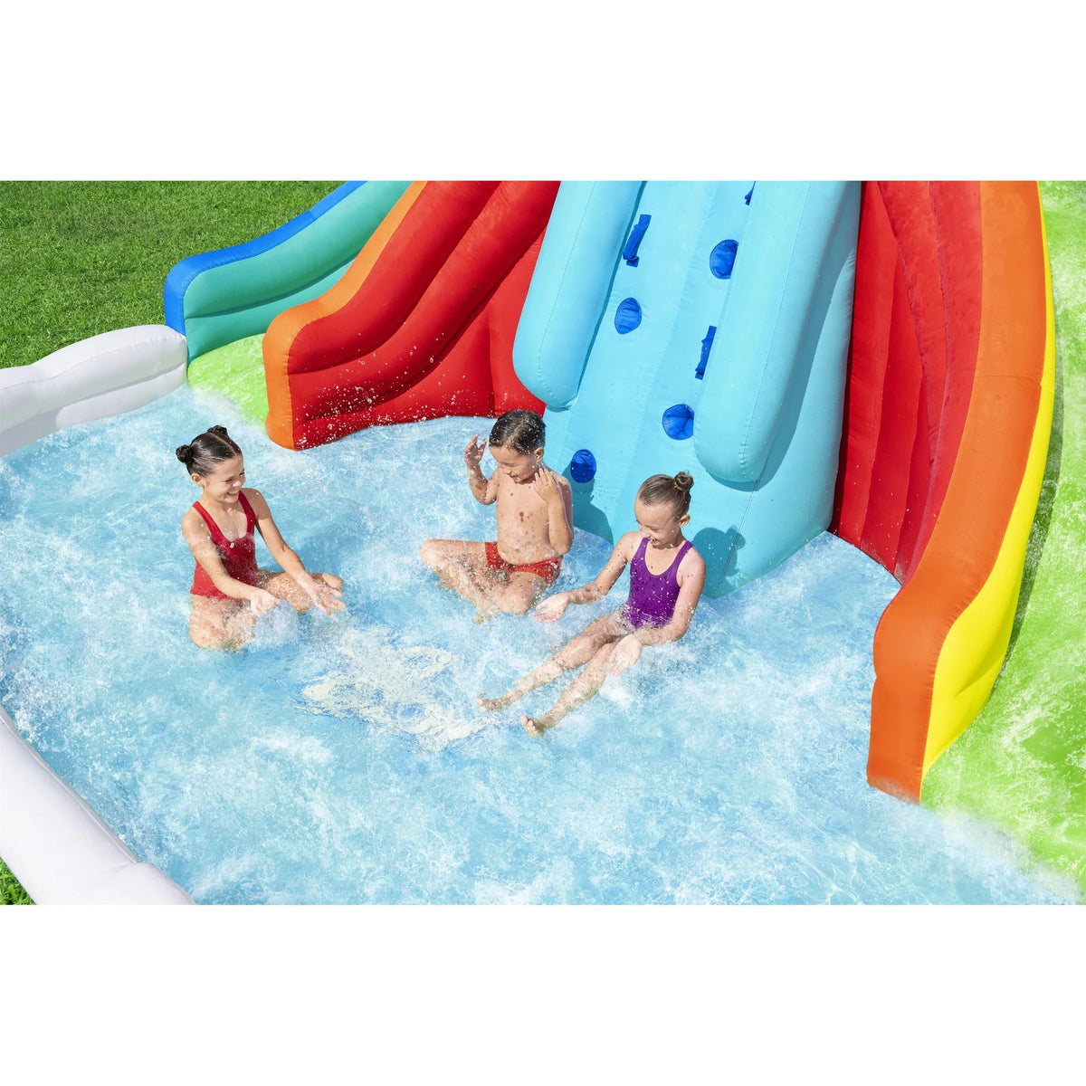 Inflatable Water Park with Splash Pool M2508