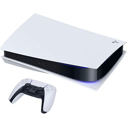 Playstation 5 Disc Version Gaming Console Bundle - 16GB GDDR6 Memory, 825GB SSD, 4K Blu-ray Player P607